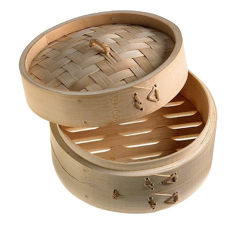 Runde Dampfgarer-Bambusschale 13CM