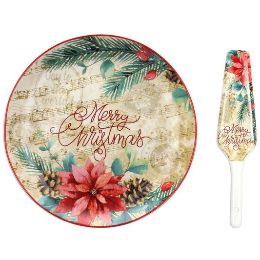 Set Pjate Porcelan 26 cm me spatul