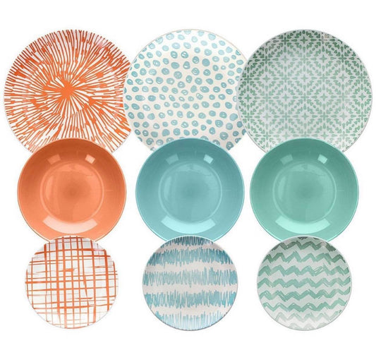 Set pjata porcelani 18cope