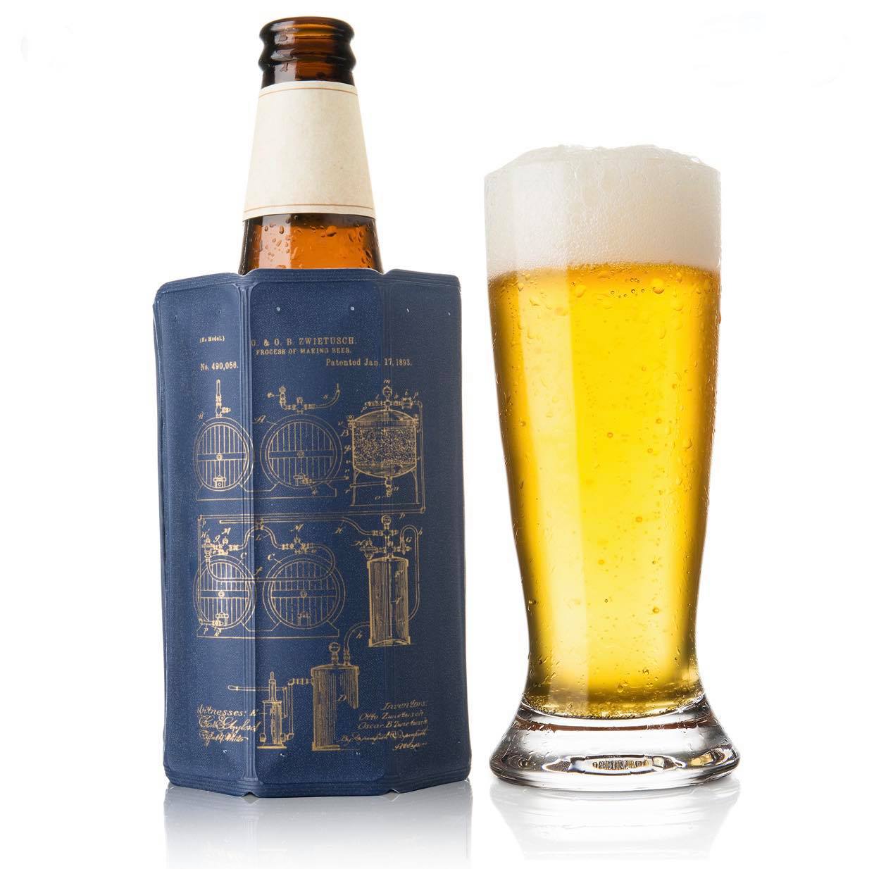 Kunststoffhülle zum Kühlen von Bier