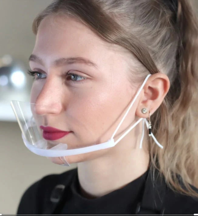 Maschere di plastica per il viso