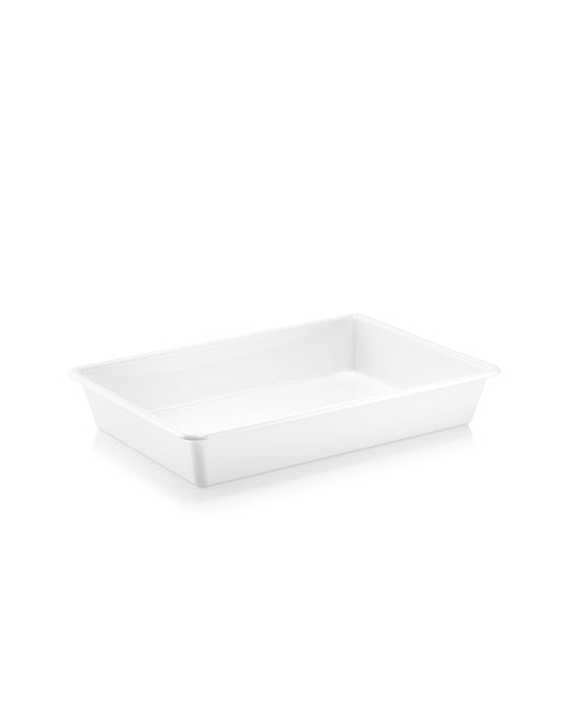 White Plastic Tub 8x33x48 cm