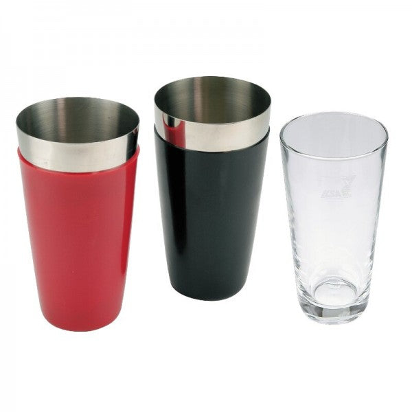 Shaker + Gläser in Farbe