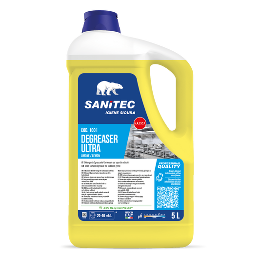 Detergjent sgrasatore ultra limone  5kg