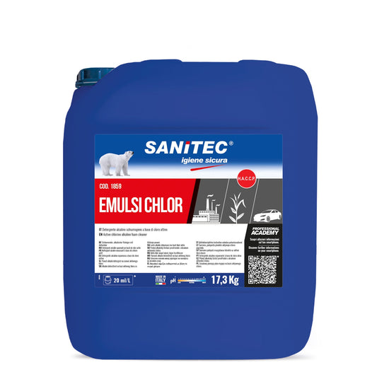 CLORO PER PAVIMENTI EMULSIONE - CLORO 17KG
