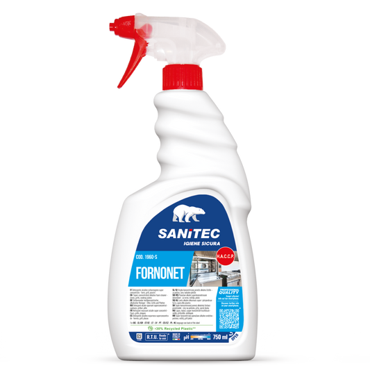 Oven/grill degreaser detergent 750ml