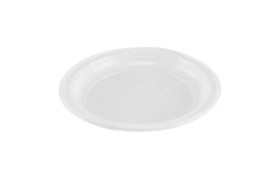 Plastikschale flach 20.5cm x 100 Stück