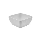 Square Black/White Melamine Tray