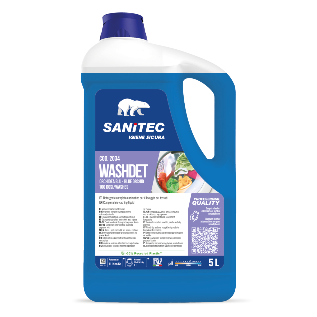 Lares Waschmittel mit Orkidea Blau 5,1 kg