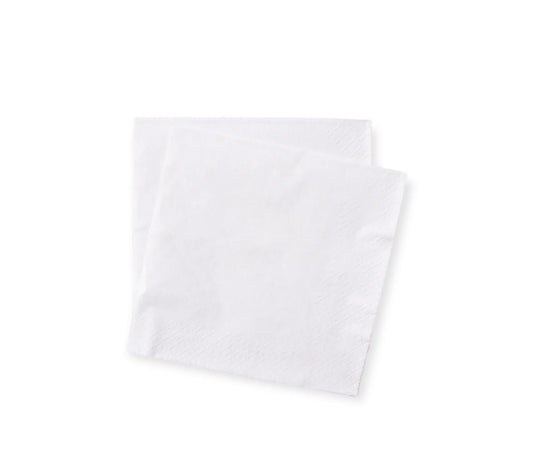 Tovagliolo in carta bianco x2 veli x 100 fogli airlaid