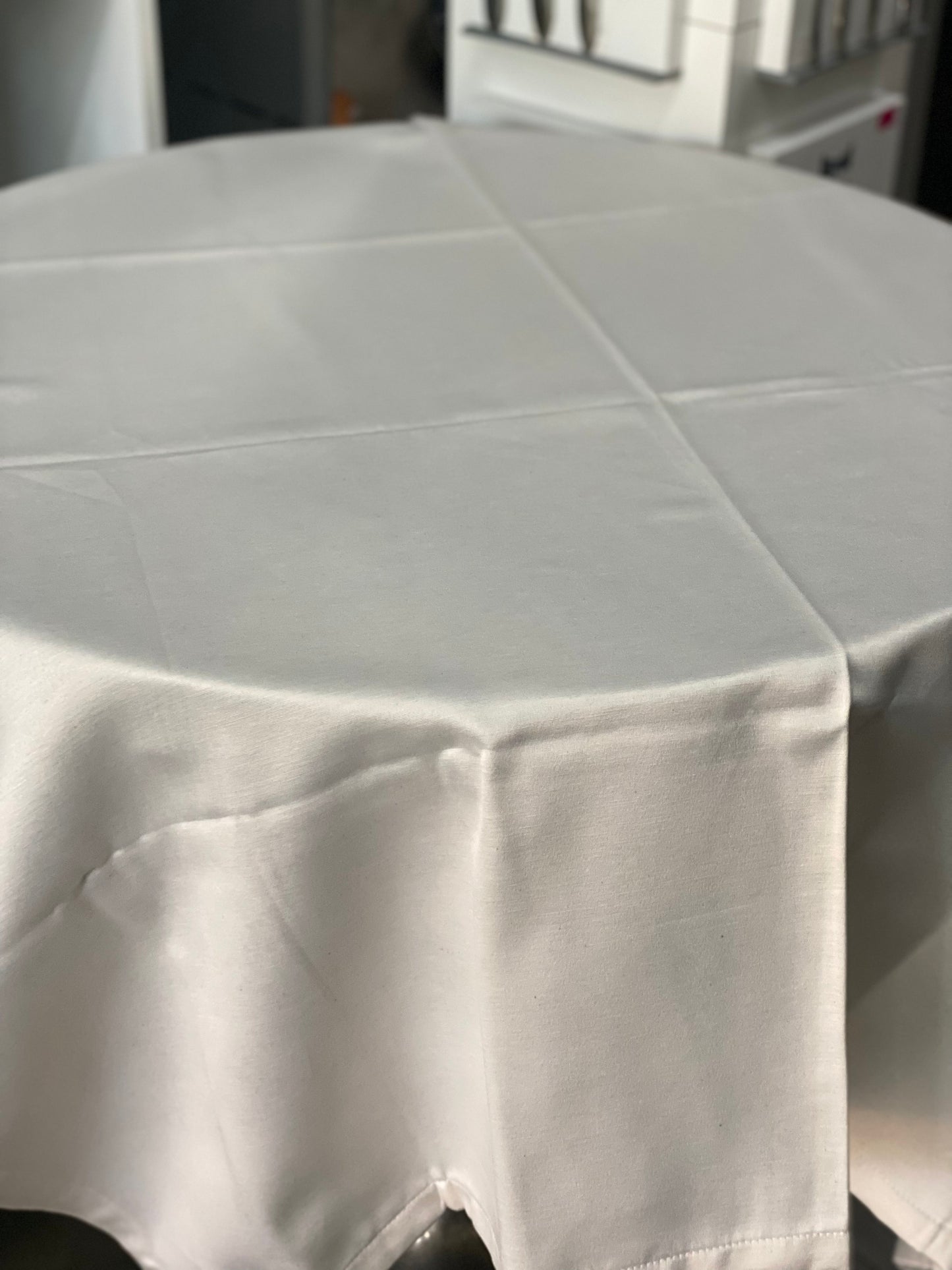 Baumwoll-/Polyester-Tischdecke 110X110Cm