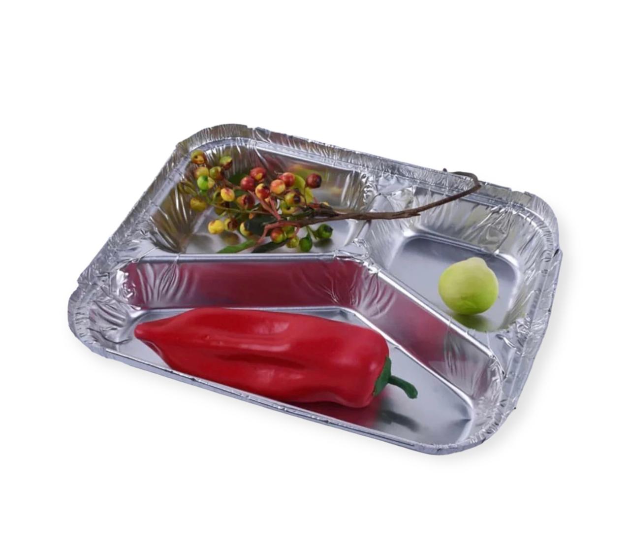 Aluminiumfolie 680gr x 100 Stück x 3 Fächer