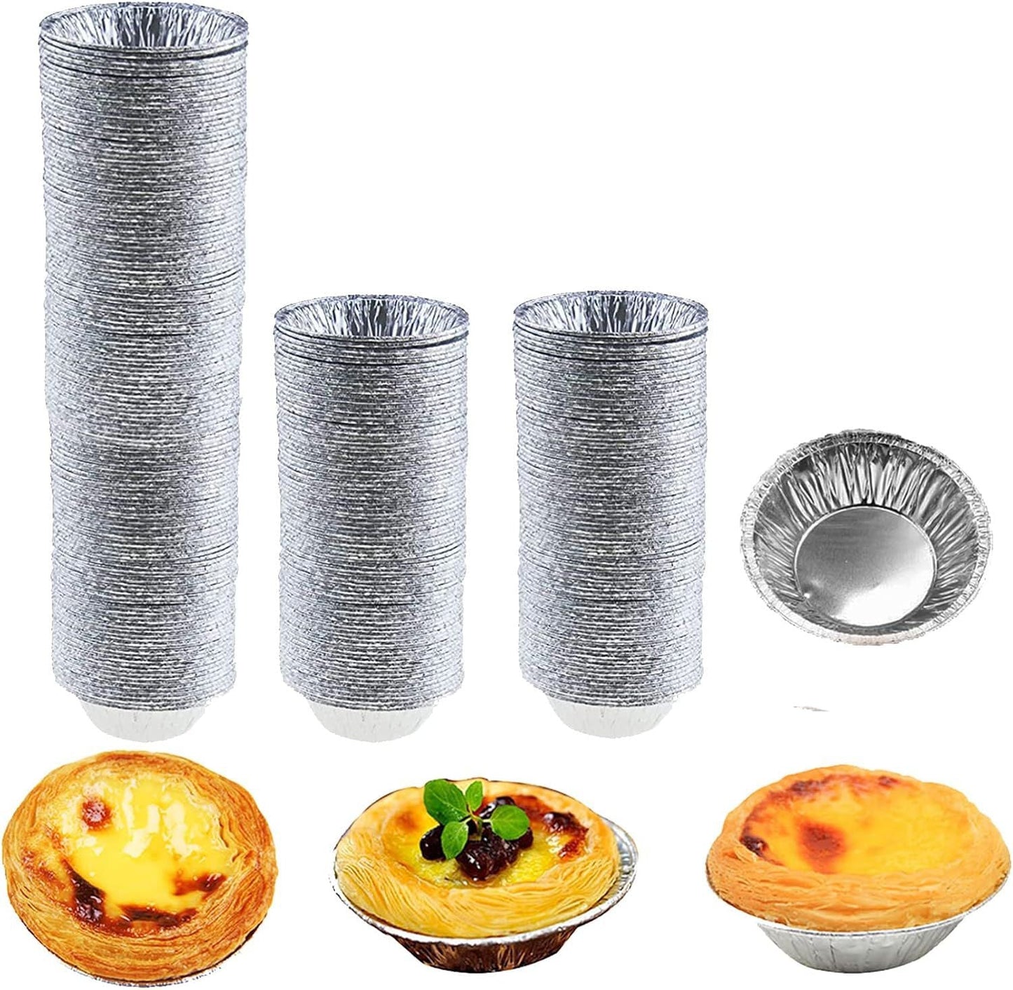 Runde Aluminiumfolie 804gr x 100 Stück