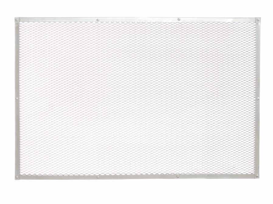 Rechteckige Pizzagitter aus Aluminium 40x60cm