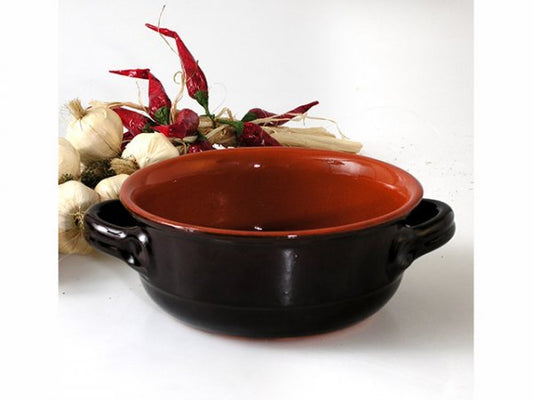 Teglia di terracotta 2 Manici 10cm