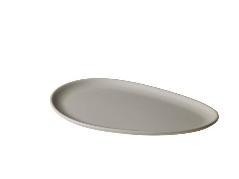 Ovale Melaminplatte 25x15x1.8h CM