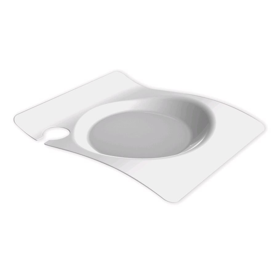 Kunststoff Catering-Teller 22cmx18cm