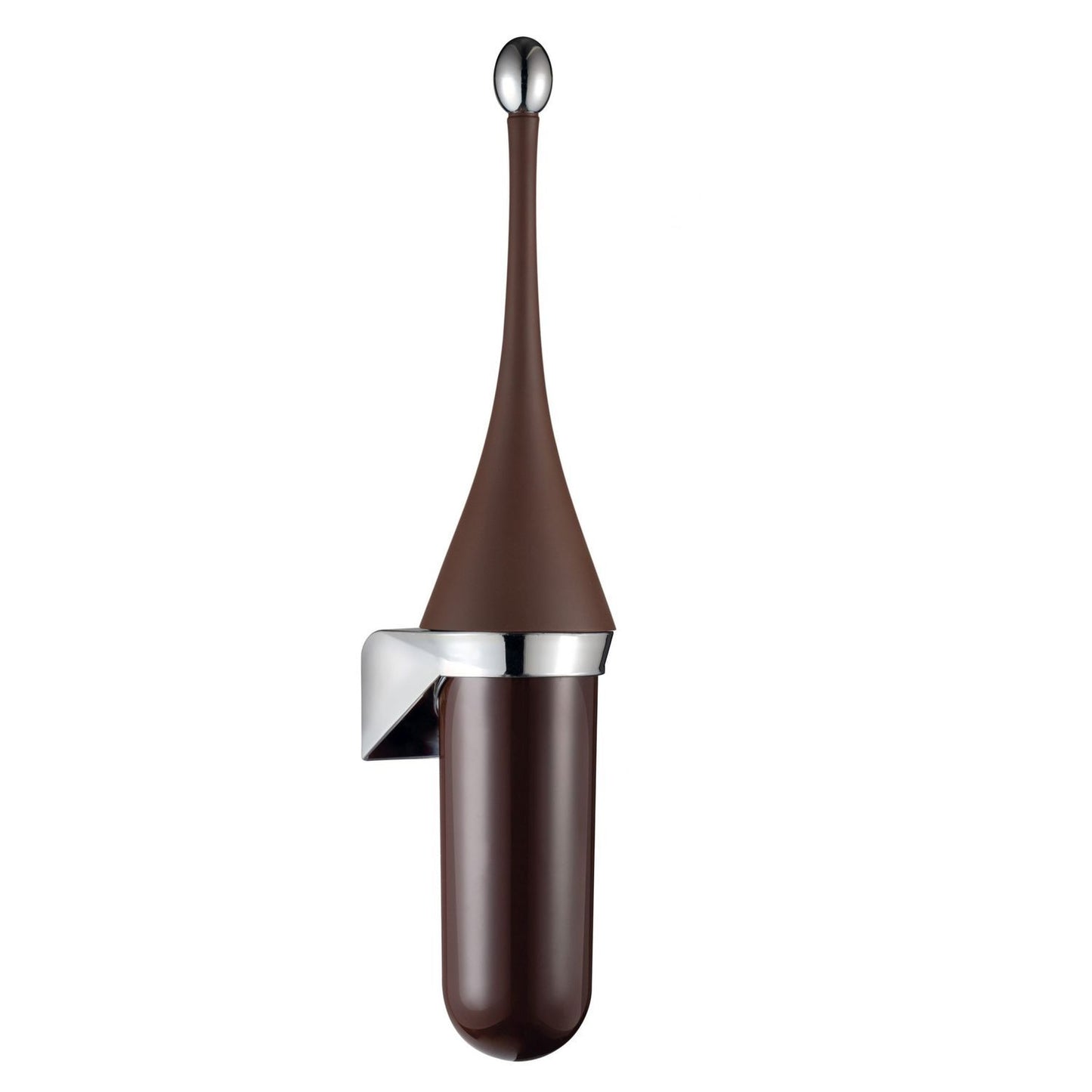 Wall-mounted WC Brush Brown