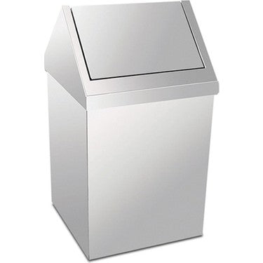 Stainless Steel Swing Top Waste Bin
