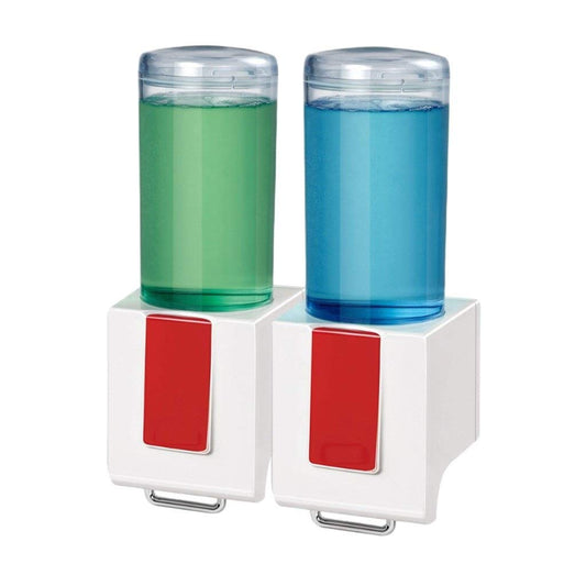 Dosatore per sapone liquido & shampoo x2