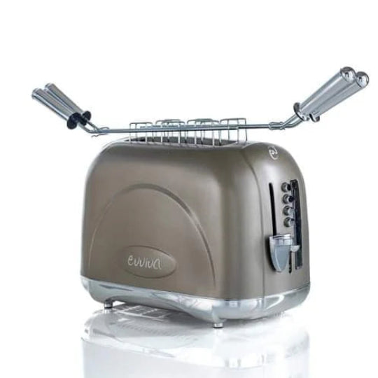 Tostapane elettrico con 2 pinze