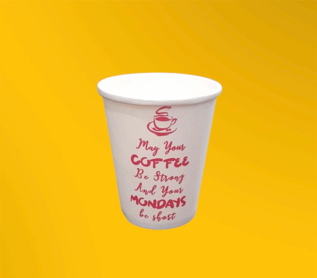 Pappbecher 8 OZ x 50 Stück