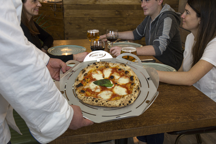 Servierplatte Pizzainox 33cm