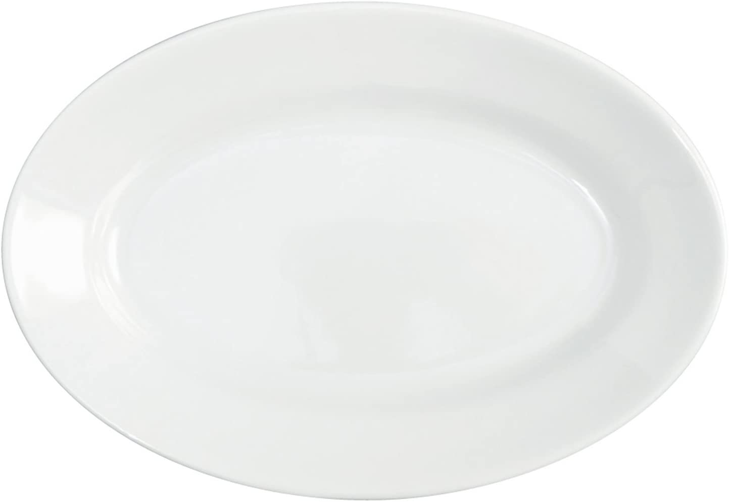 Ovaler Unterteller 42cm PORZELLAN