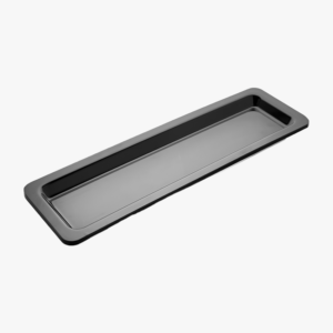 Vassoi Melamina Bianco/Nero 2/4 x 20mm 53x16CM
