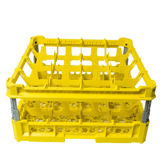 Cesto lavastoviglie 50x50cm 16 scomparti Alt.bicchiere 12-24cm KIT 3 4x4