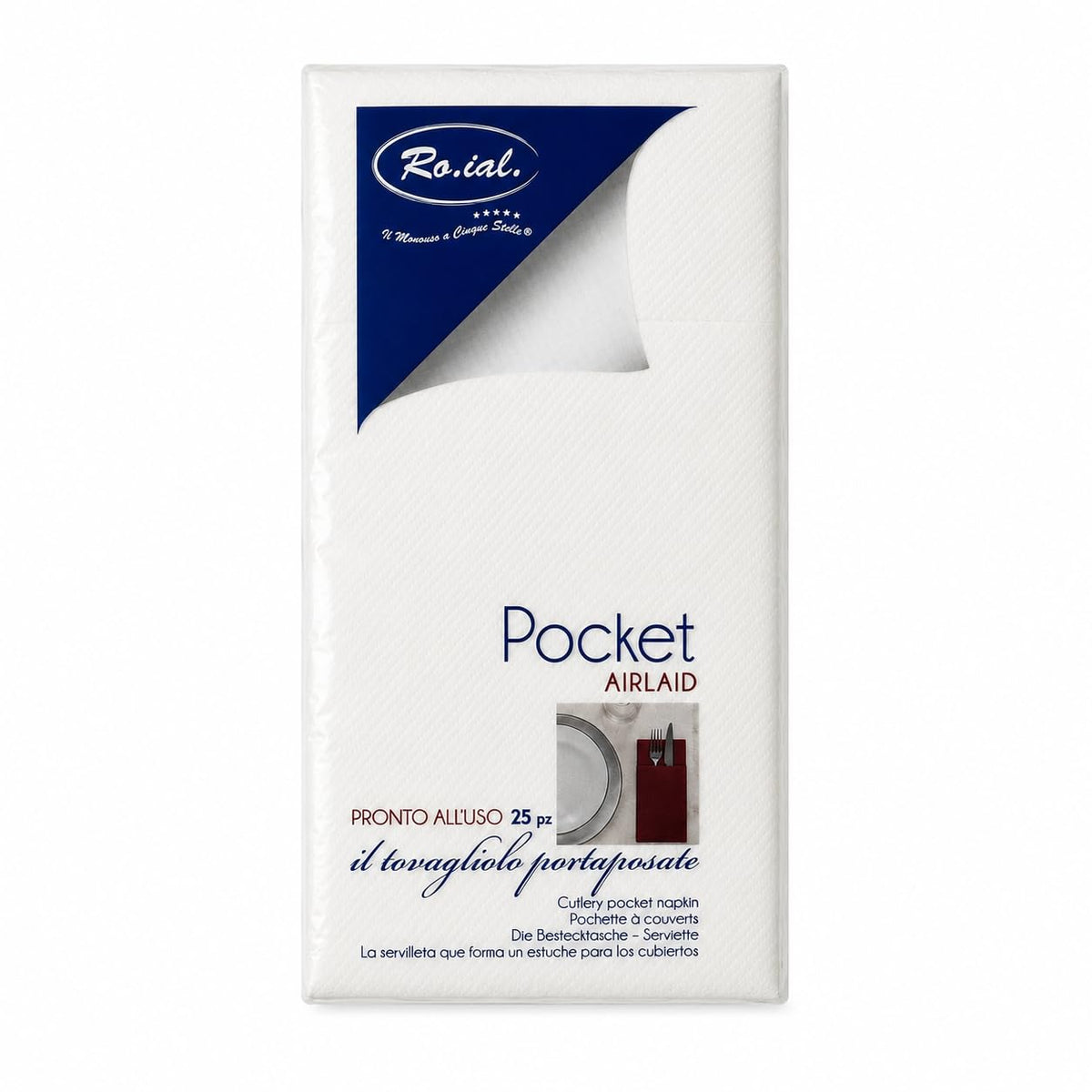 Pecete Zarf 40x40 Bardhe