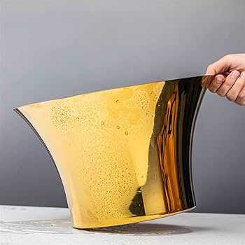 Gold Champagnerkübel Konike