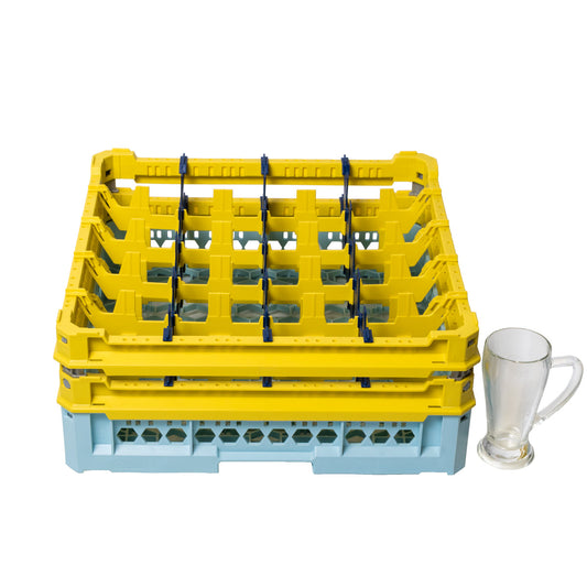 Dishwasher basket for beer glasses 50x50cm 20 pieces