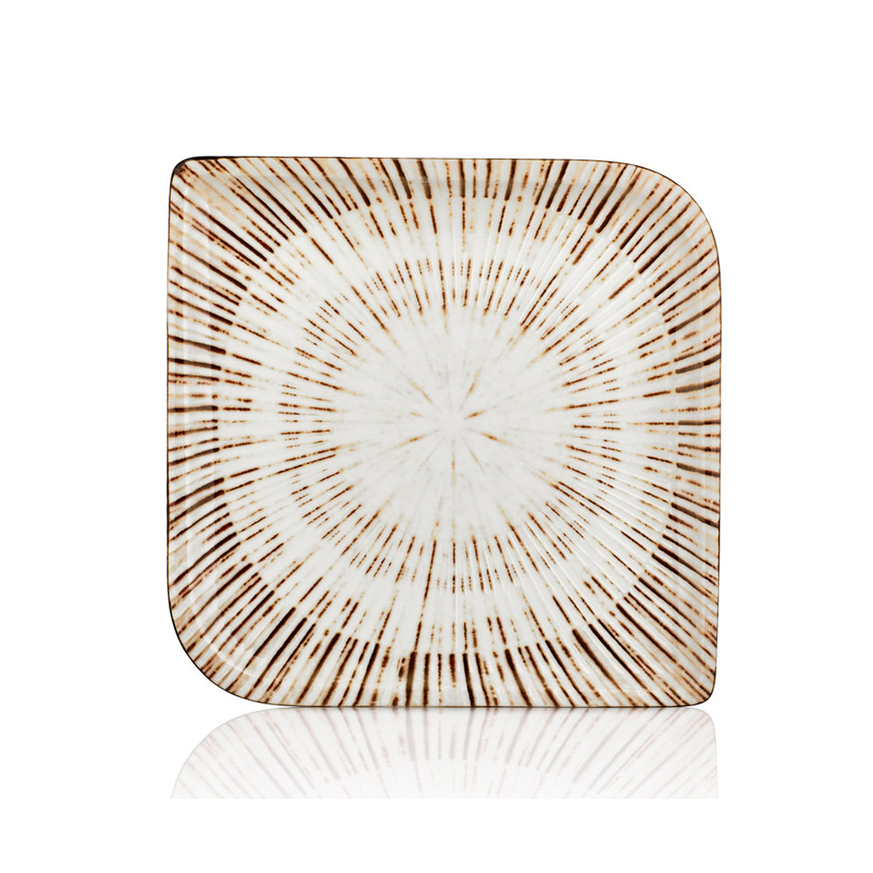 BYBONE Square Plate 25cm Arel LEGNA