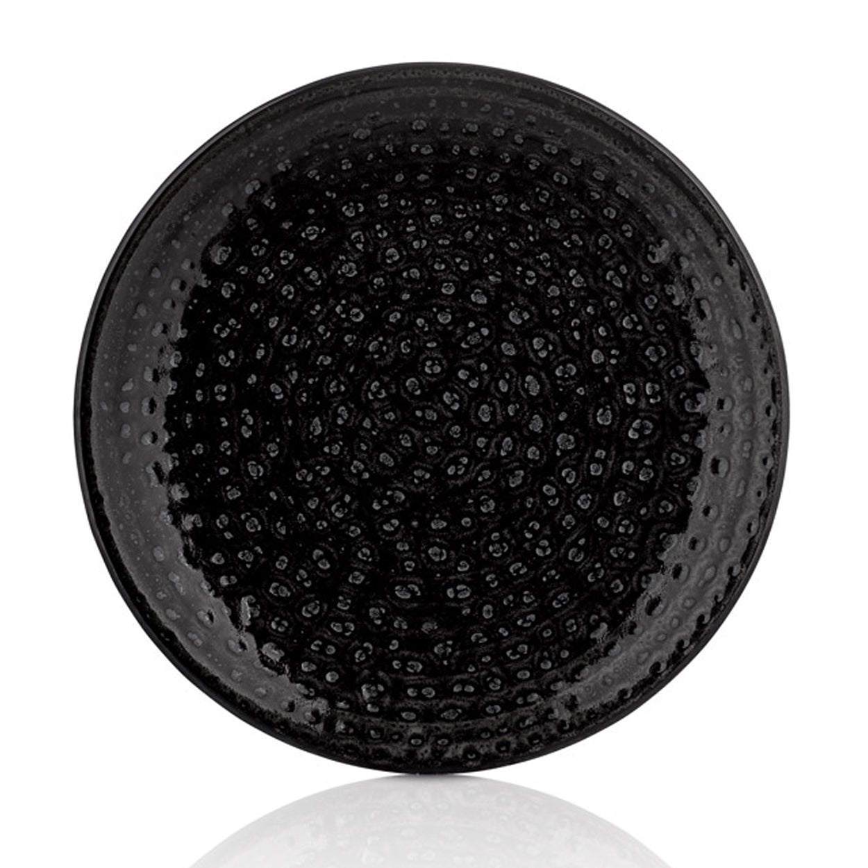 Plate Czech 27cm Zest COWRY BLACK