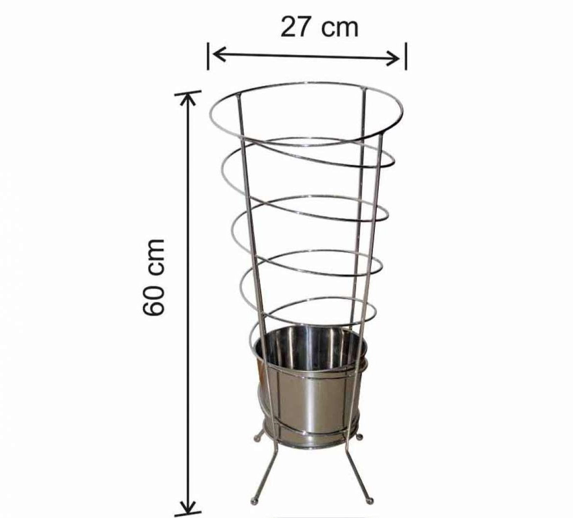 Round Umbrella Stand with Wire