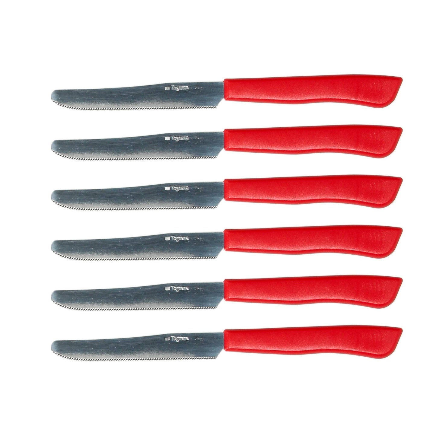 Tischmesser Set 6cp Rot