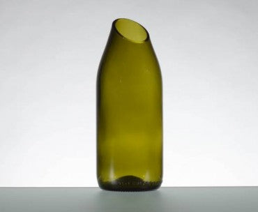 Grüne Sektflasche VASE 073