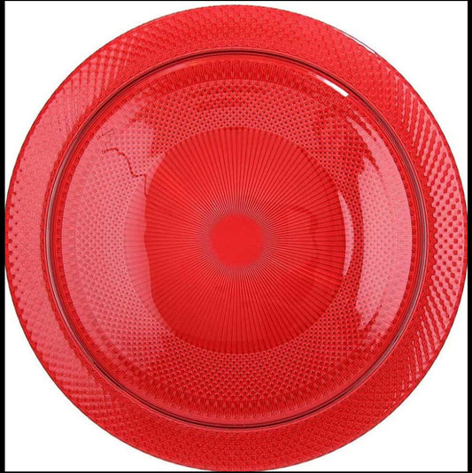 Pjate servirje e kuqe 34cm