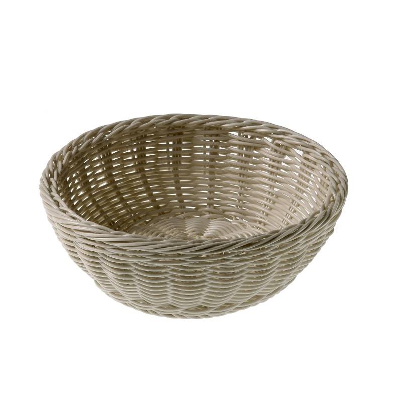 Beige Brotkorb 20x6 5h cm