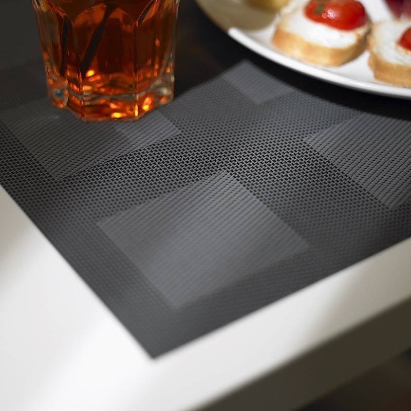 Schwarze persönliche Abdeckung 30x45cm 12 Stück