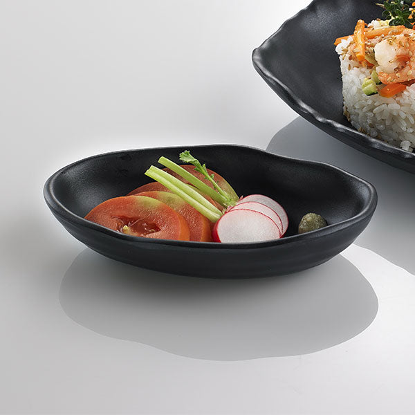 Ovale Platte 14x8x2.5h cm