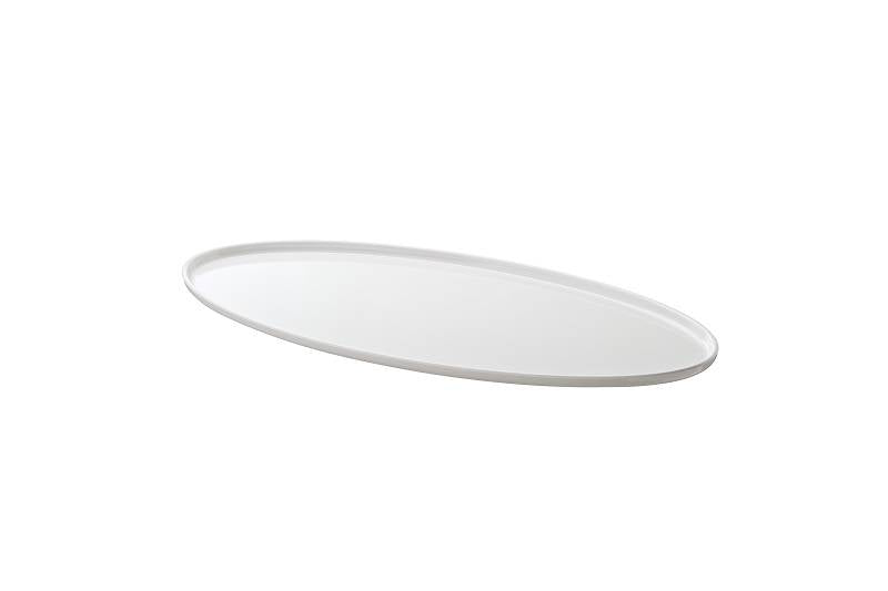 Ovale Platte 60x30x1.6 cm