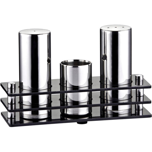Saliera in acciaio inox x 3 pezzi