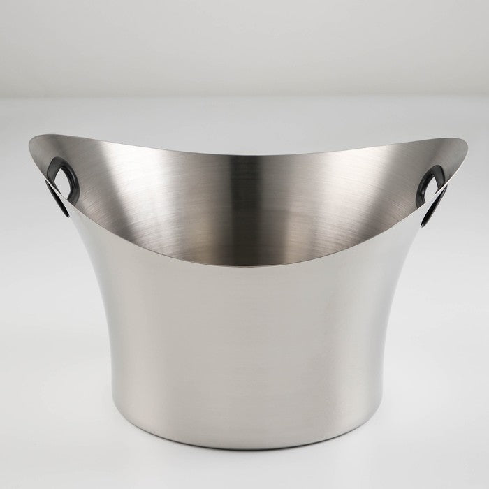 Inox Champagnerkübel mit Griff