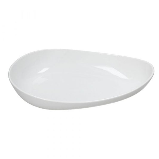 Tas Sallate e bardhe 33x21Cm   PORCELANI