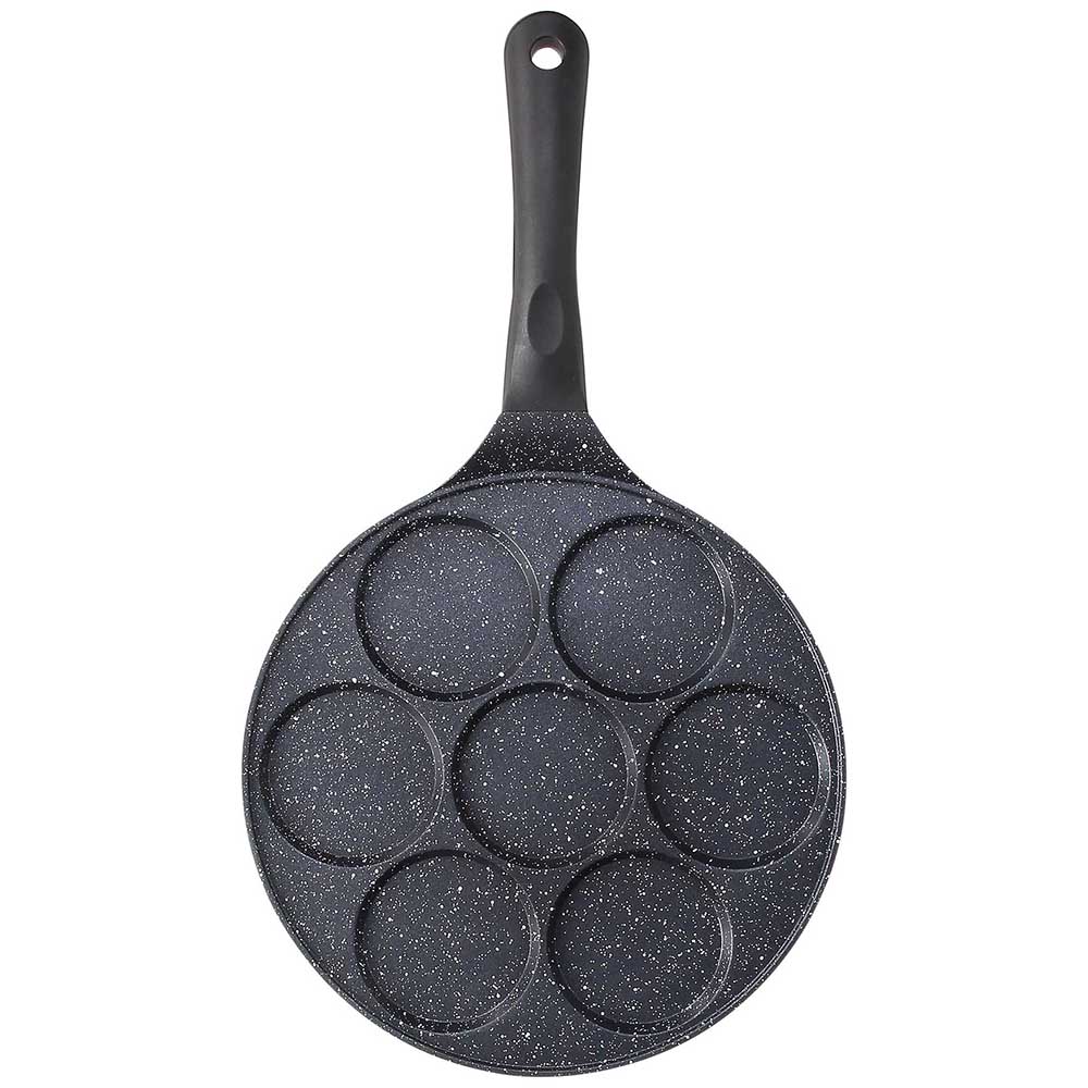 Pfanne für Pfannkuchen mit 7 Fächern