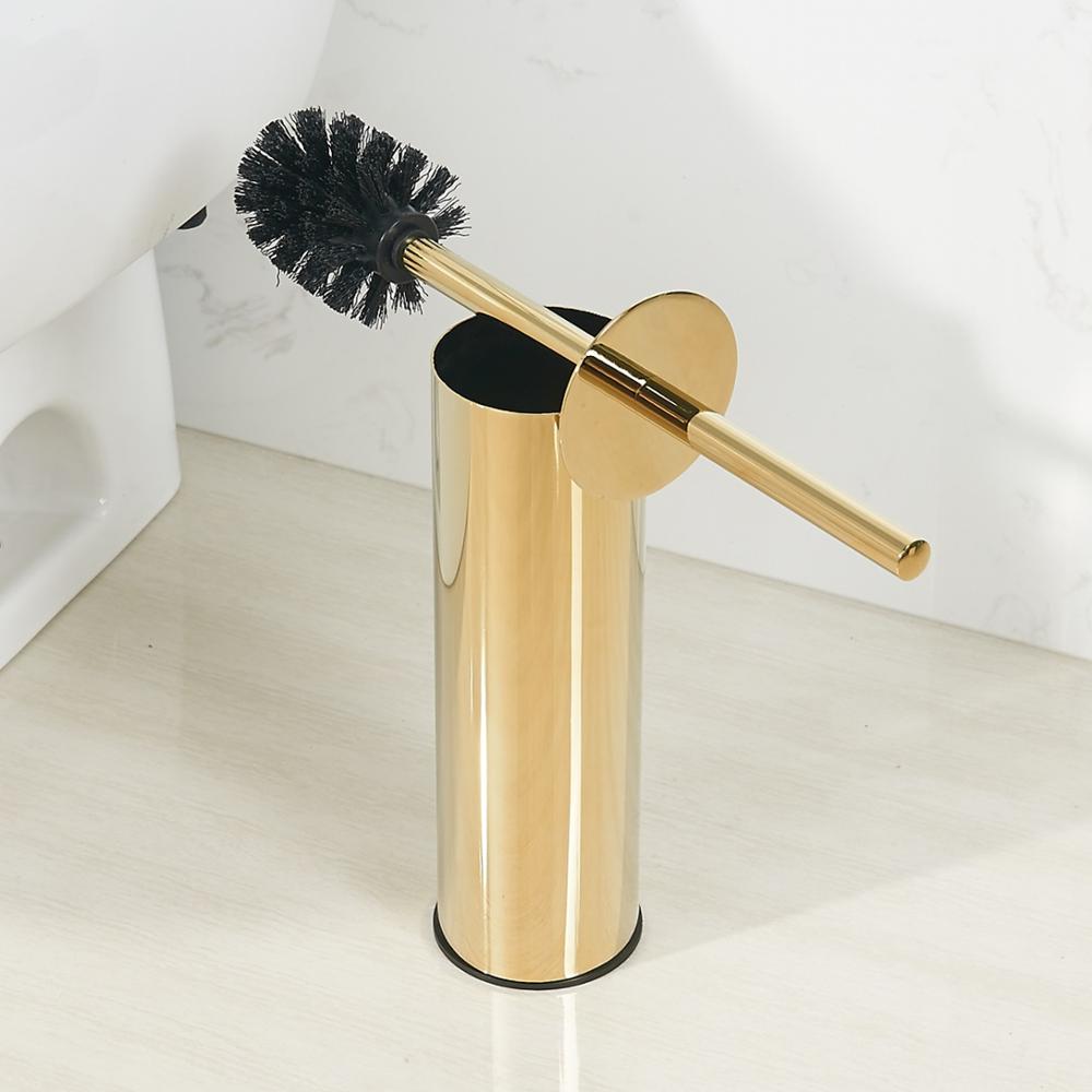 Goldene Toilettenbürste
