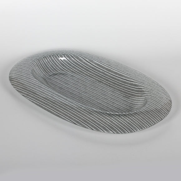 Pjatance Qelqi Ovale e Zeze 25x41cm