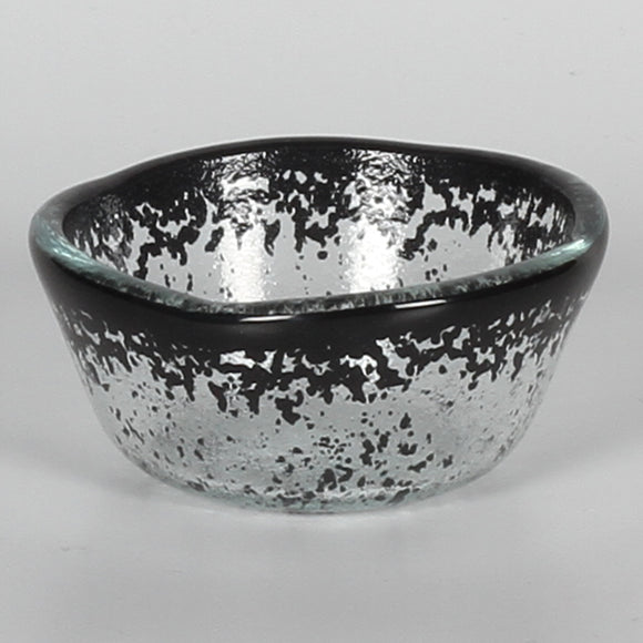 Salsiere Qelqi Rrethor i Zi 7cm